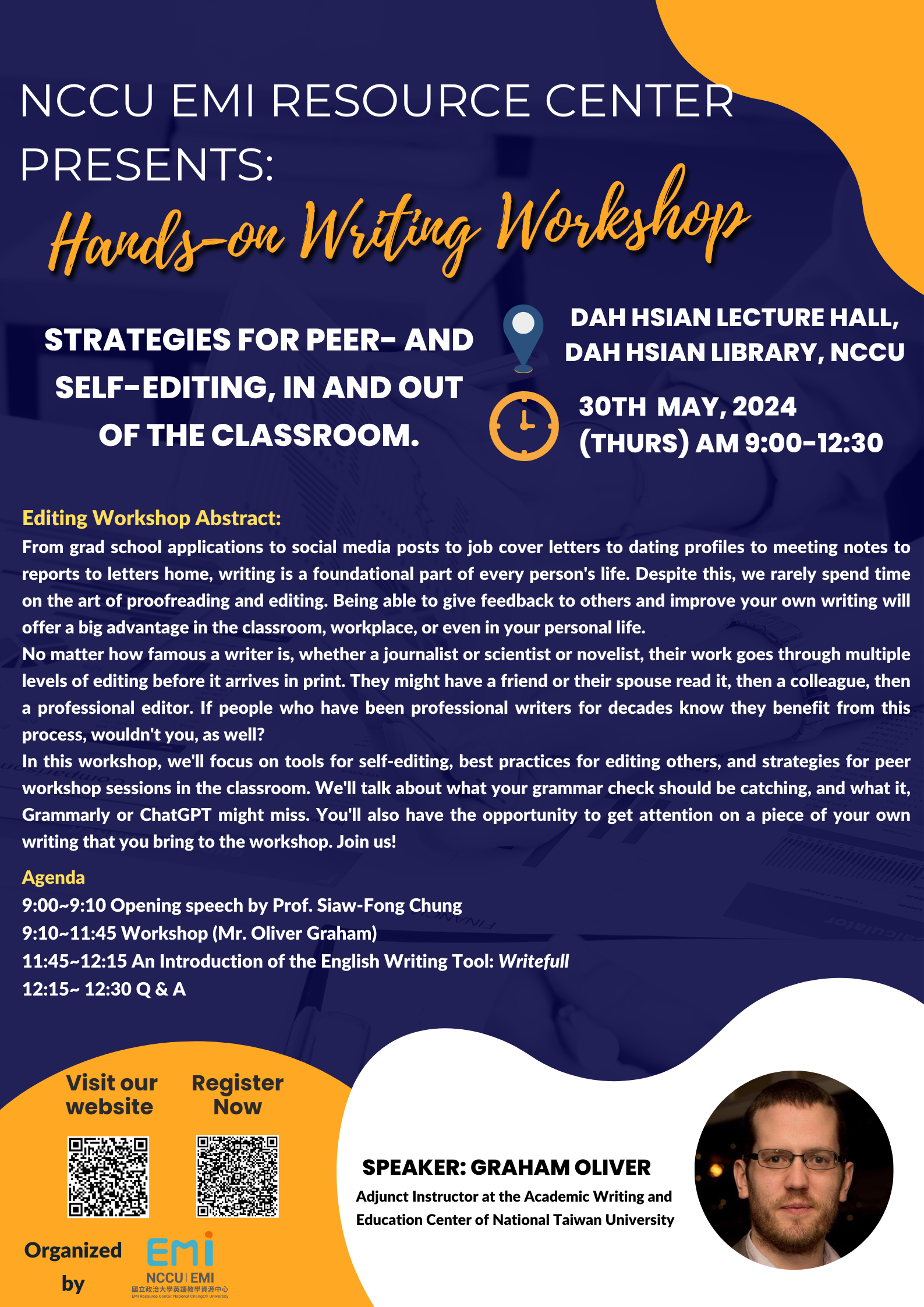 Strategies for Peer and Self Editing In and Out of the Classroom