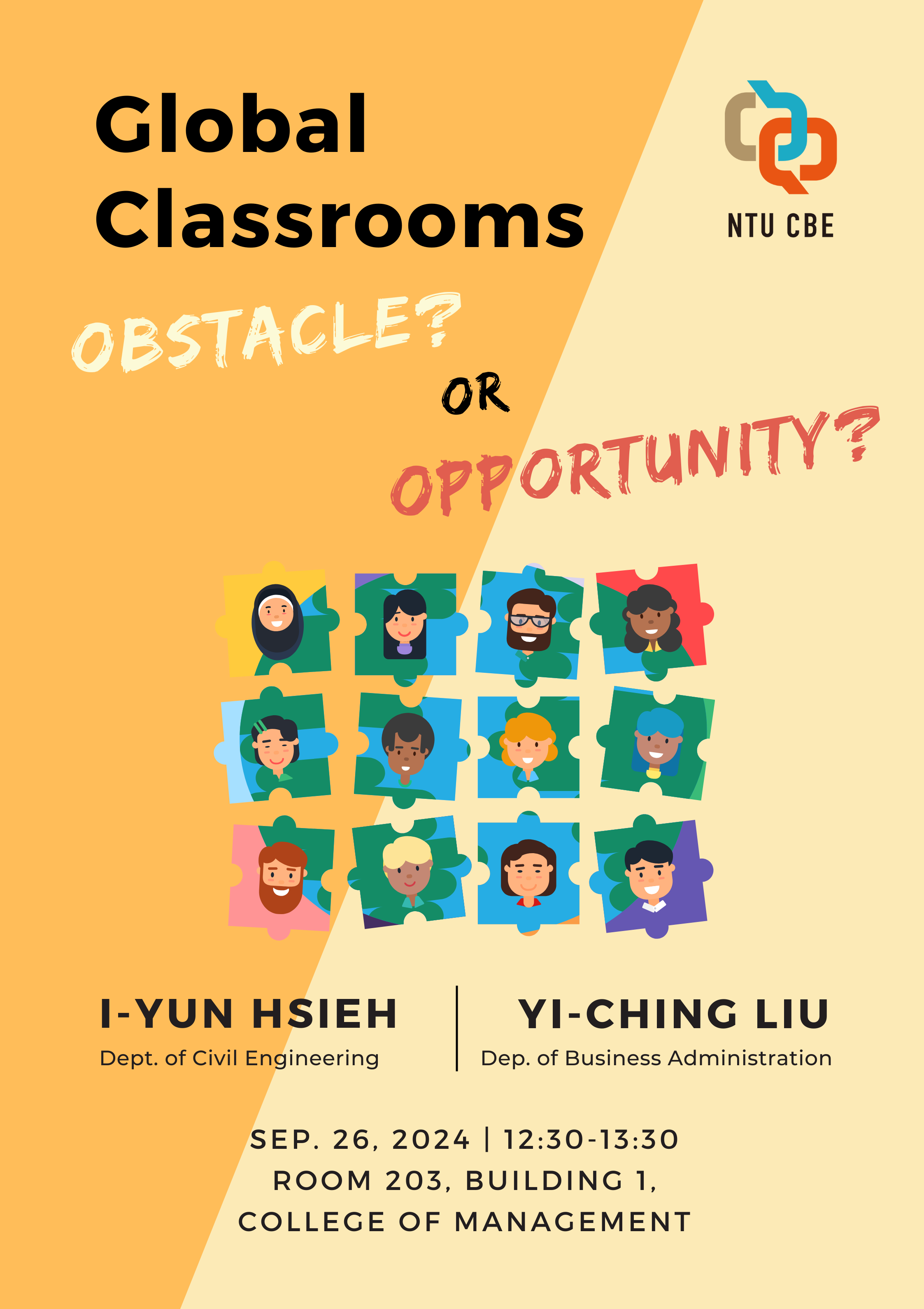 Global Classroom obstacle or opportunity