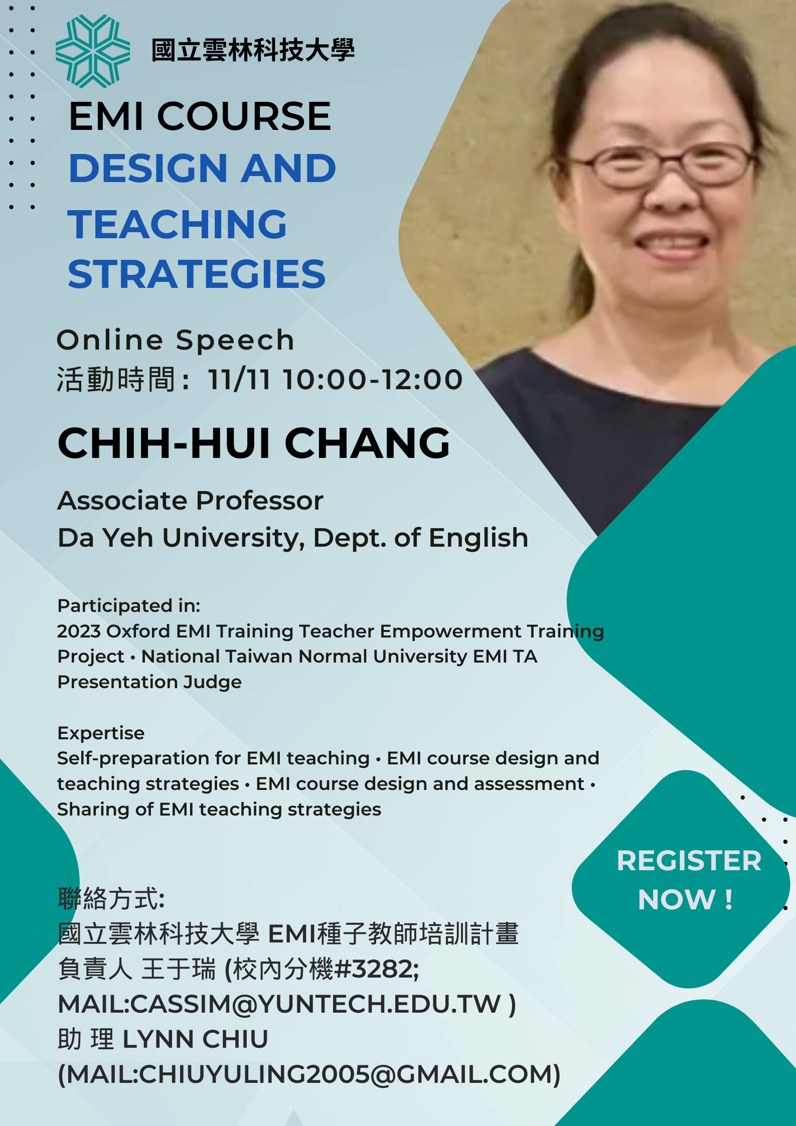 EMI Course Design and Teaching Strategies