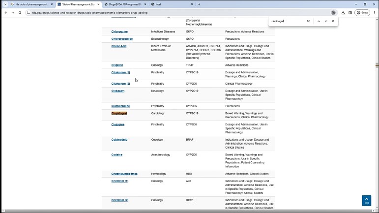 FDA Resources Demo