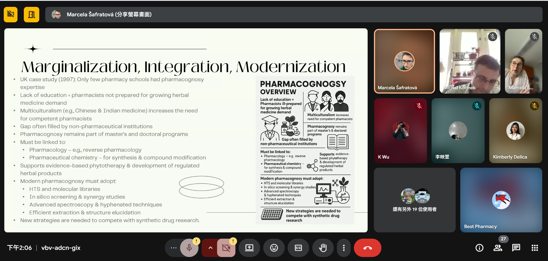Marginalization integration modernization